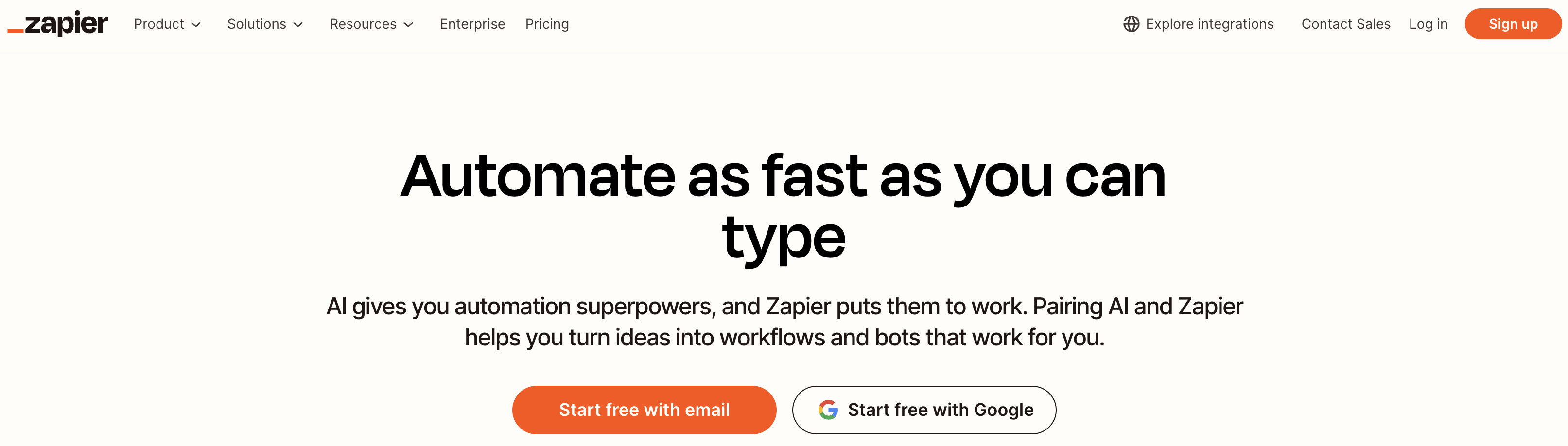 Data Automation Tool - zapier